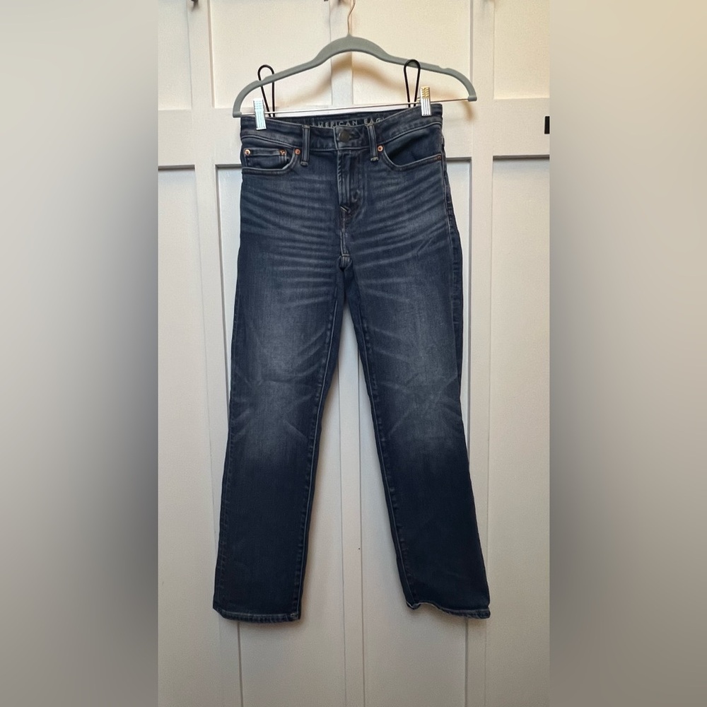 American Eagle AE AirFlex+ Original Bootcut Jeans Men's 26 x 28 Stretch Whisker